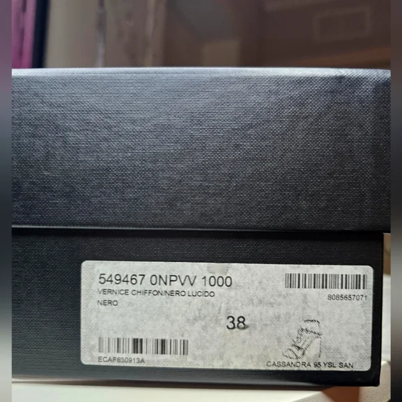 YSL Cassandra 95 Strappy Heels! - Picture 13 of 16